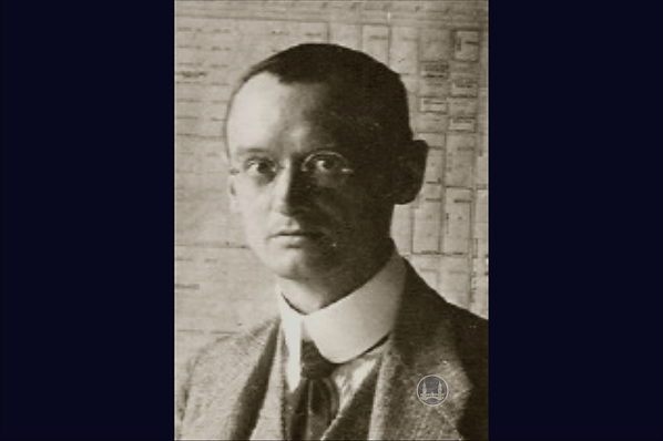 Bruno Taut Haus Berlin-Kreuzberg. Bild des Bruno Taut.