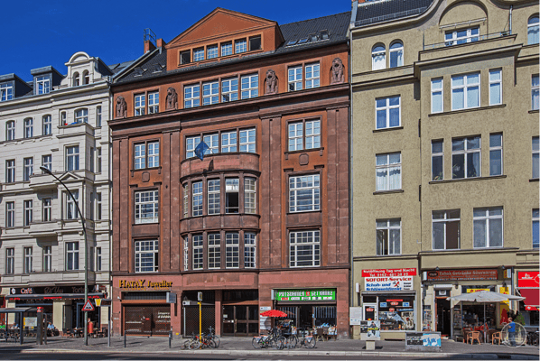 Ehemalige Zentrale von Carisch Kaffee in der Potsdamer Straße.
