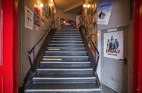 Kino Moviemento Berlin Kreuzberg Kottbusser Damm Treppenaufgang