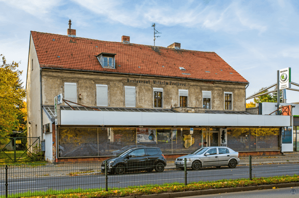 Ehemaliges Restaurant Wilhelm Freiberg Berlin - Mariendorf. Zweites Gebäude.