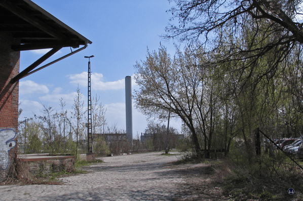 Die Königliche Militär-Eisenbahn. Alte Ladestraße in Marienfelde.