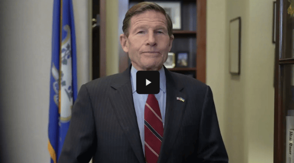 Senator Blumenthal delivers remarks at CAIDP, April 3, 2025