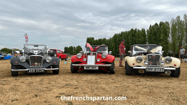 Spartan Owners Club at the Newark Kit Car Festival