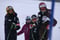 2008 SuperG; Besichtigung - R. Götschl und Martina Schild