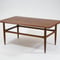 Soffbord design Kurt Österviig för Jason möbler. Teak. 127x73,5cm, H.55cm.