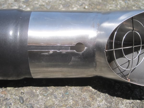 テルモロッシ,ペレットストーブ、煙突、排気管、排気筒