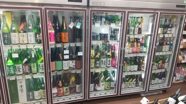 日本酒コーナー