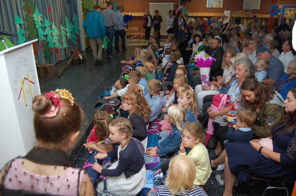 Große Spannung in den ersten Reihen