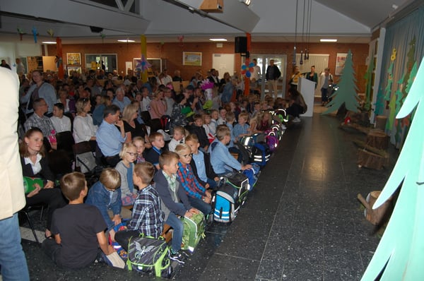 Große Spannung in den ersten Reihen
