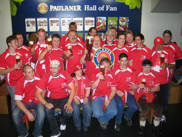 Aufnahme in Hall of Fan in der Allianz Arena