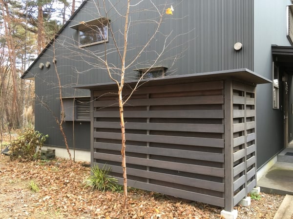 松本市 穂高有明の家Ⅳ(安曇野市) アフターケア 長野県松本市の建築設計事務所 建築家 丸山和男 現場監理 住宅 防草対策 空き家