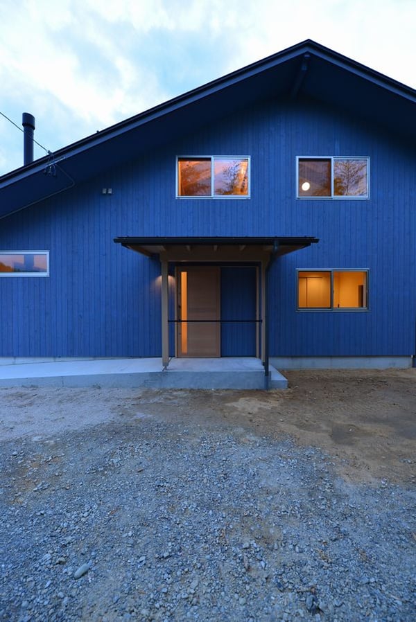 長野県松本市の建築設計事務所　建築家　丸山和男　飯田市　飯田の家Ⅰ　設計監理　根羽杉の家