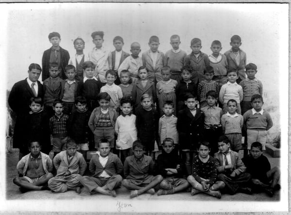 Classe de Mr SUTTER - 2ème rang, 5ème à partir gauche, Jean FEIJOO