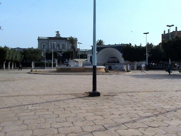 La Place de la Mairie, septembre 2010