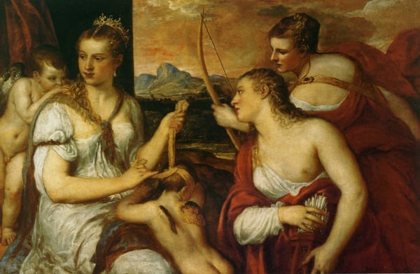 Titien, L'éducation de l'amour