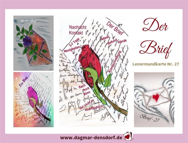 lenormandtageskarte-brief