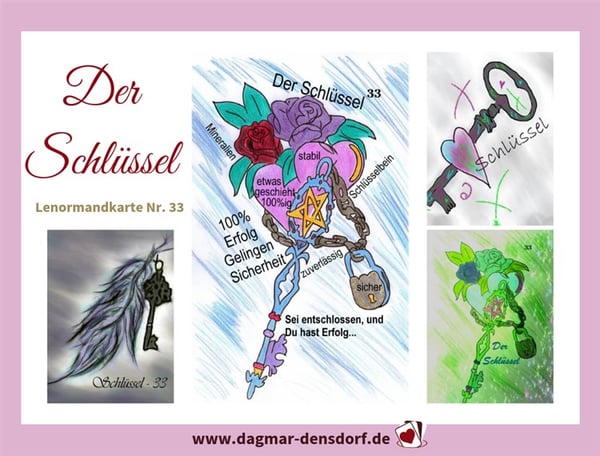 lenormandtageskarte-schluessel