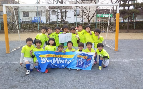 準優勝　羽衣一サッカークラブ
