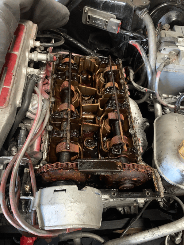 Moteur de la Spartan à rénover entièrement