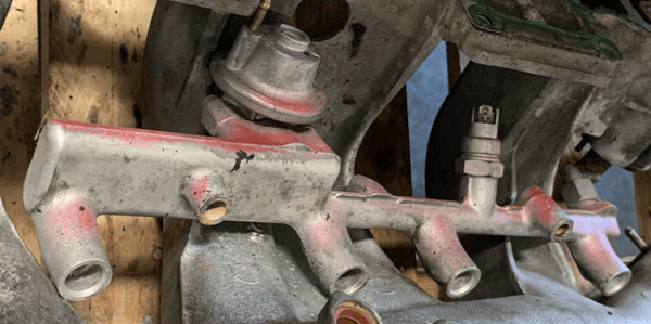 The French Spartan injection ramp before restoration