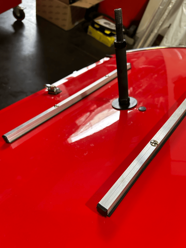 Nouveau support de la roue de secours, fabriqué en aluminium 