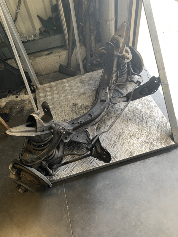 Train avant de la Spartan avant rénovation