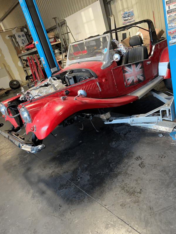 Roadster Spartan rénovation