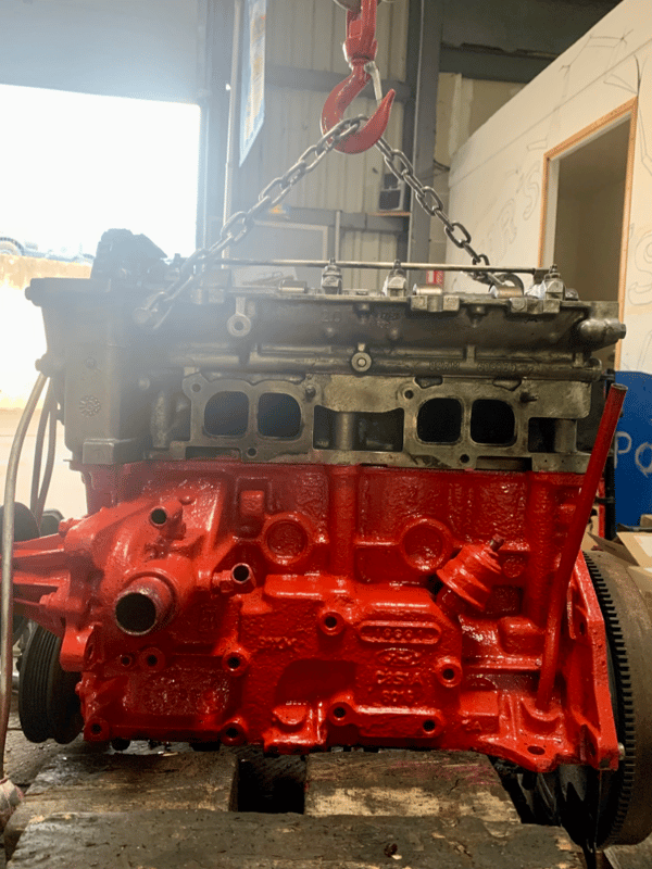 Peinture du moteur Ford Sierra 2.0i DOHC de la SPARTAN