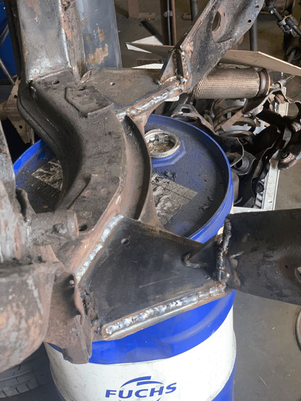 Il recevra un nouvelle crémaillère de direction.