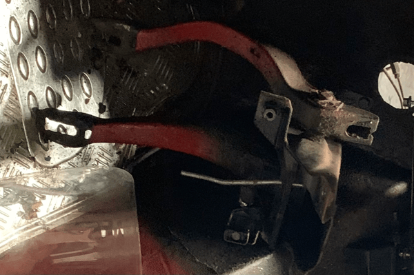 Spartan crankset before renovation