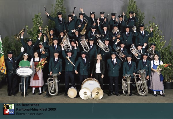 Kantonales Musikfest 2009 in Bühren an der Aare, Dirigentin Cornelia Kindler