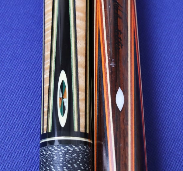 オーバル の例（エスピリチュ。左）とキャッツアイの例（ヘルムステッター。右）