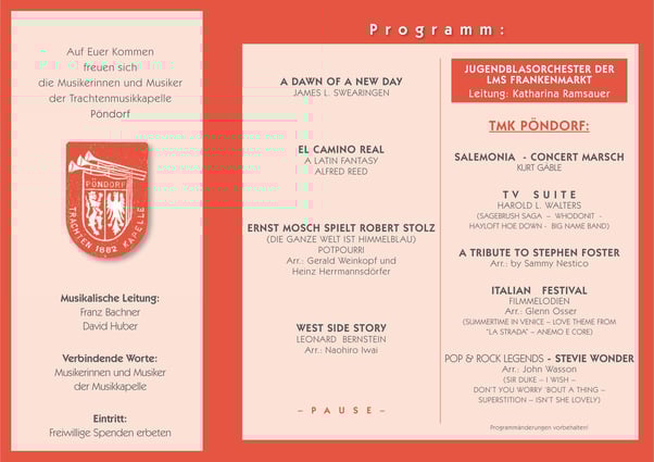 TMK Pöndorf Konzert 2016