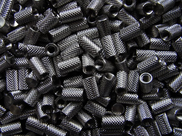 弊社で製作したオリジナルの化粧ナットの写真です。