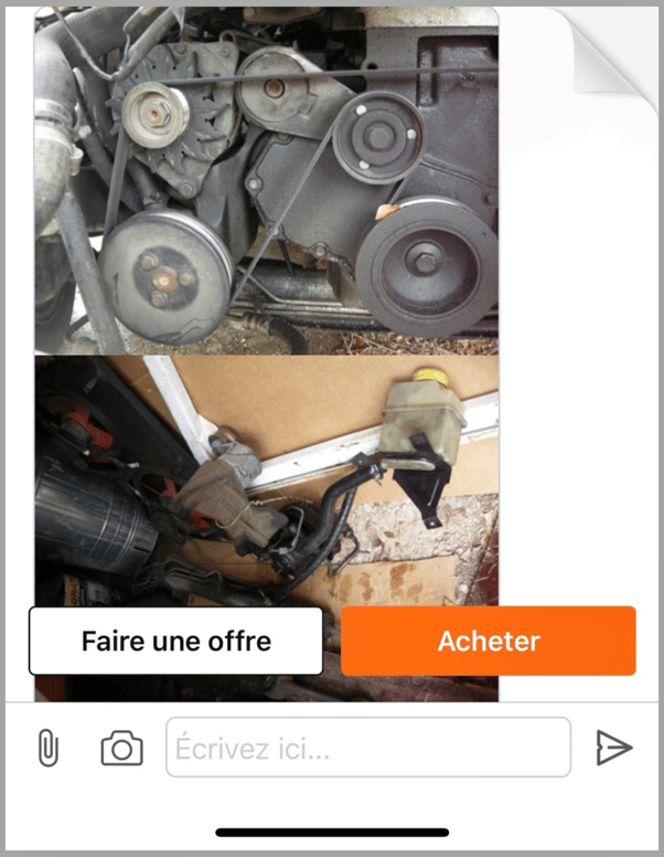 Pompe de direction assistée de Ford Sierra achetée d'occasion pour la Spartan