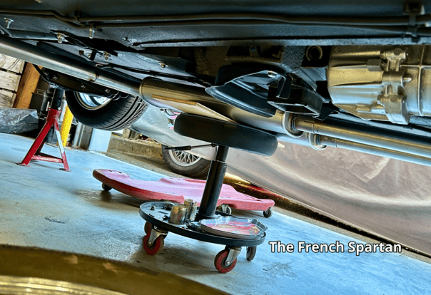 Ligne d'échappement sur mesure de la Spartan 