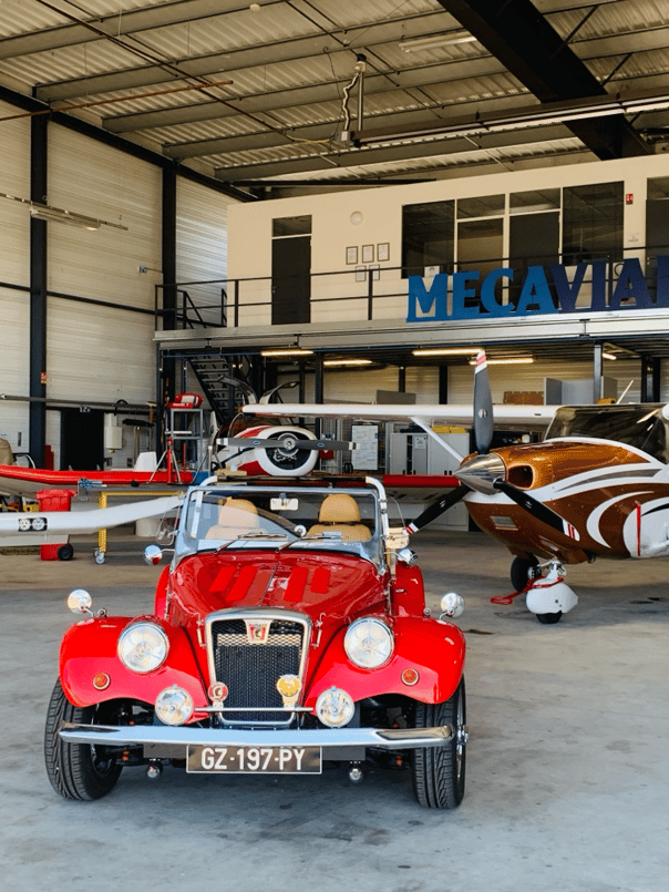 Spartan à l'aéroport