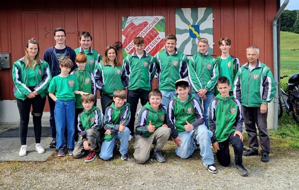 Jungschützen und Junioren des FSV Basadingen