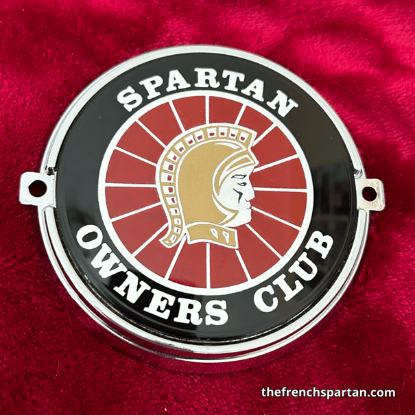 Spartan Owners Club badge
