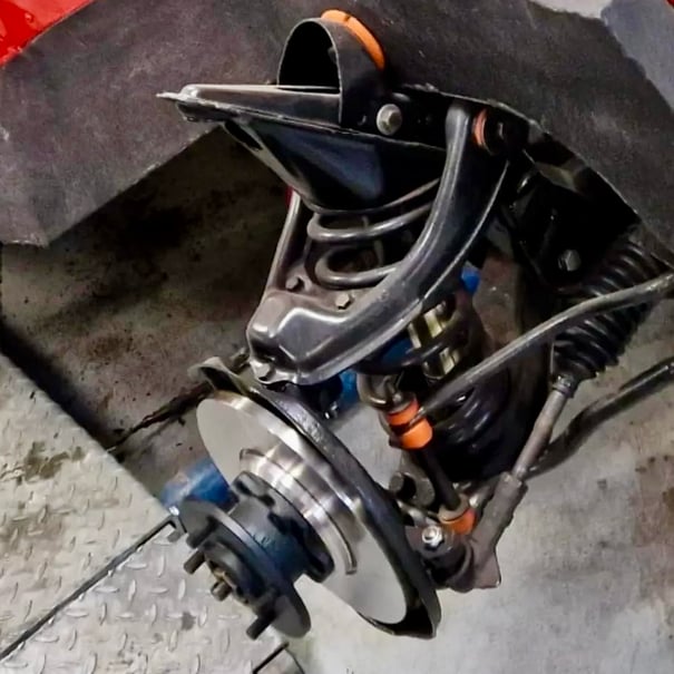 remplacement des disques de frein de la Spartan