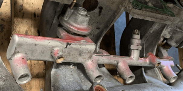 Rampe d'injection de The French Spartan avant rénovation