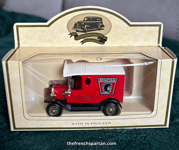 Miniature of the Ford T Van model in the colors of Spartan Sportscars