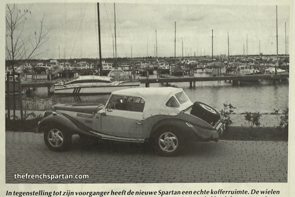 Spartan car in the press