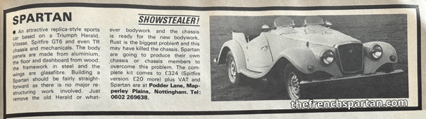 Une Spartan atypique