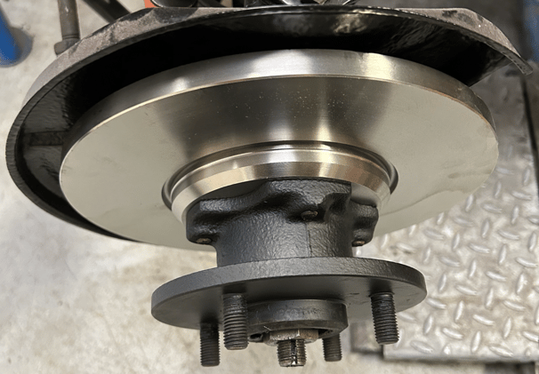 Disques de frein de la Spartan