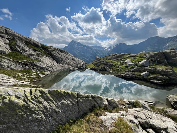 Kraftort, Puchersee, Maderanertal, Kanton Uir, Schweiz
