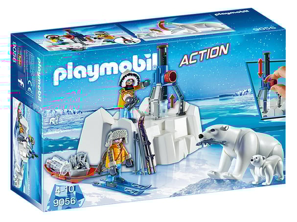 Bei der Bestellung im Onlineshop der-Wegweiser erhalten Sie das Playmobil Paket 9056 Polar Ranger mit Eisbären.