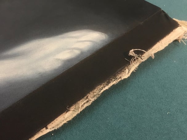 Einrahmen Keilrahmen