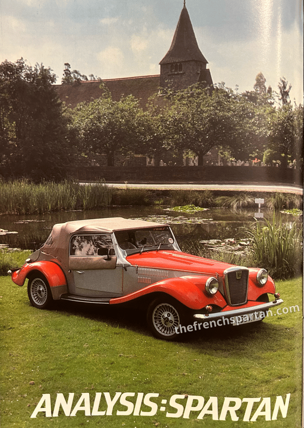 Extrait de Kit Car Magasine de Septembre 1984