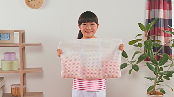 これで完成です! / 西川の手作りキッズまくら